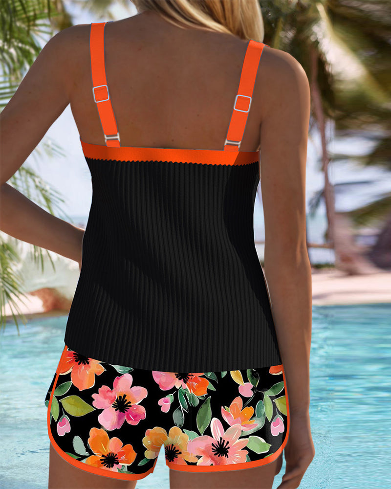 Bloom | Conjunto de Tankini Elegante de Dos Piezas