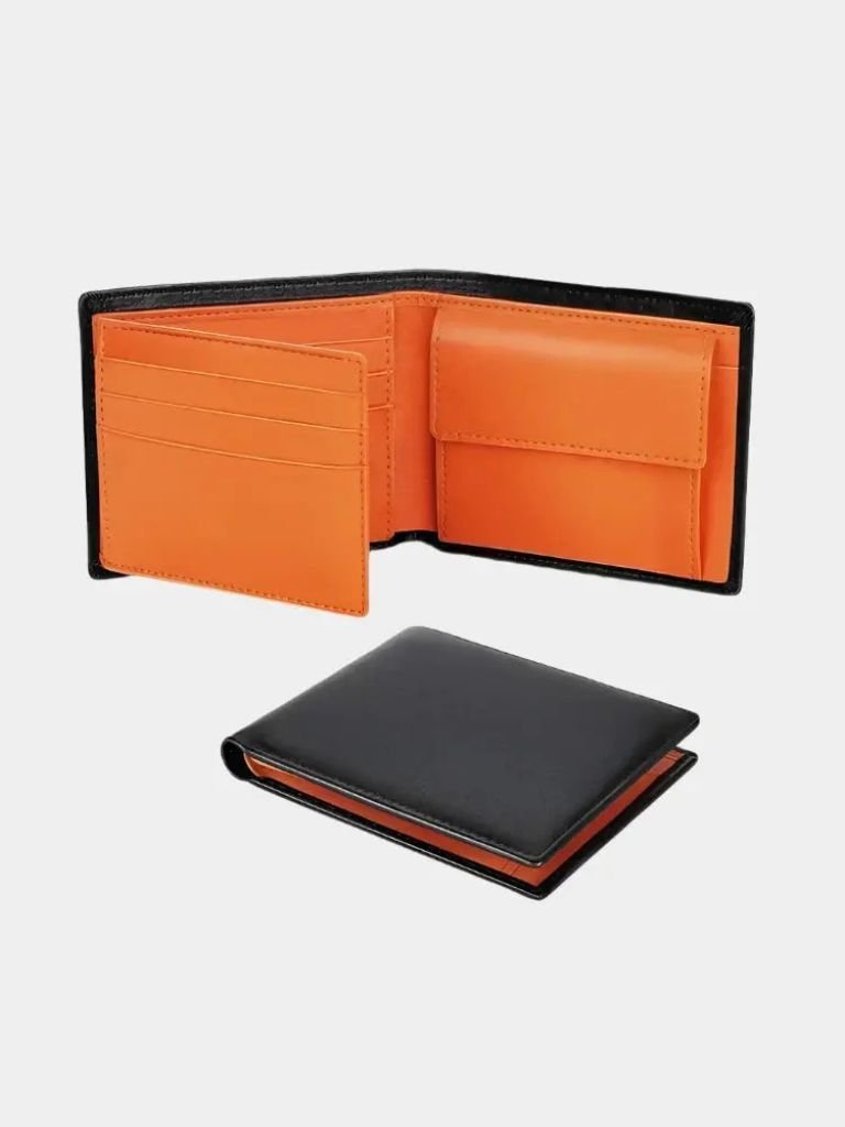 Cartera de Cuero Antirrobo RFID