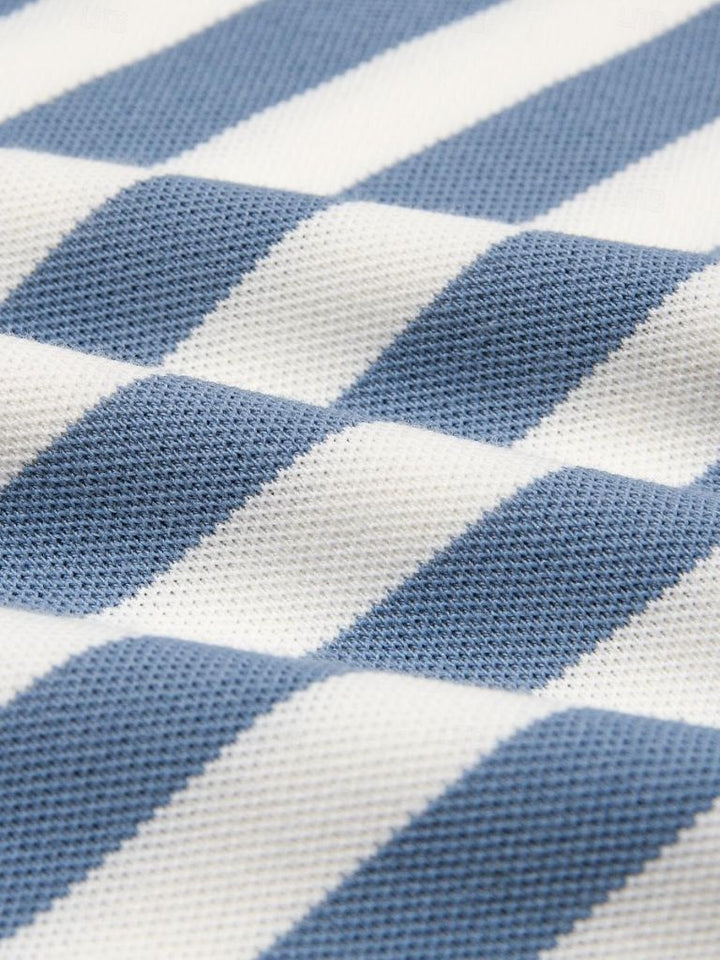 Azure Nautical Polo