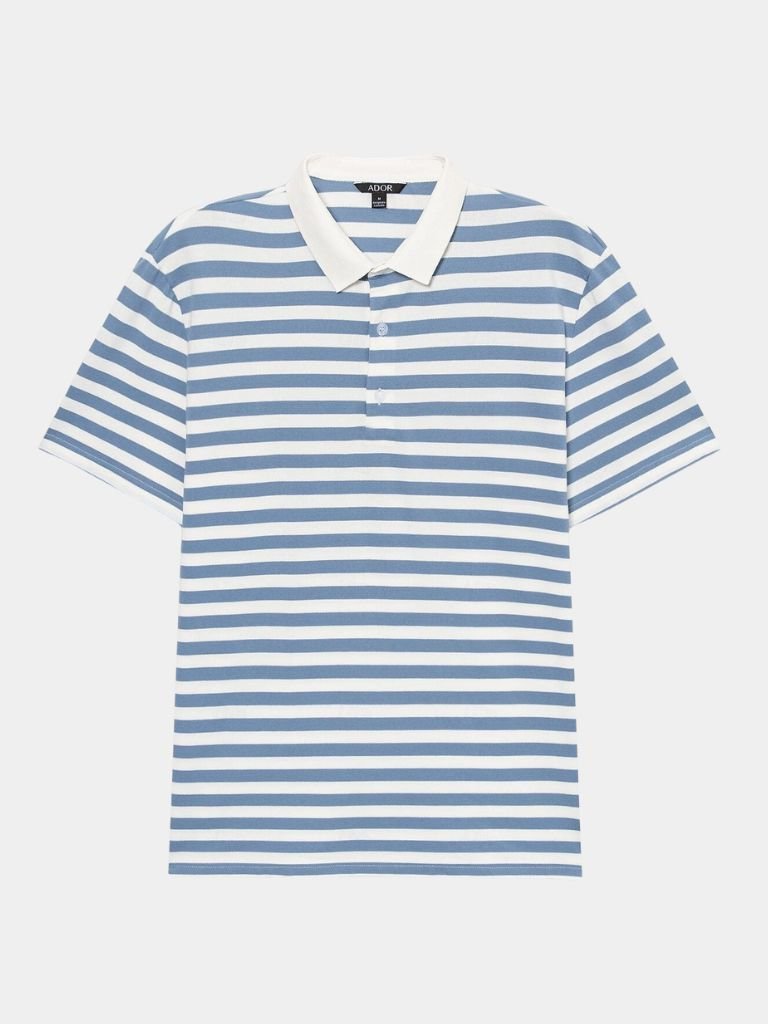 Azure Nautical Polo
