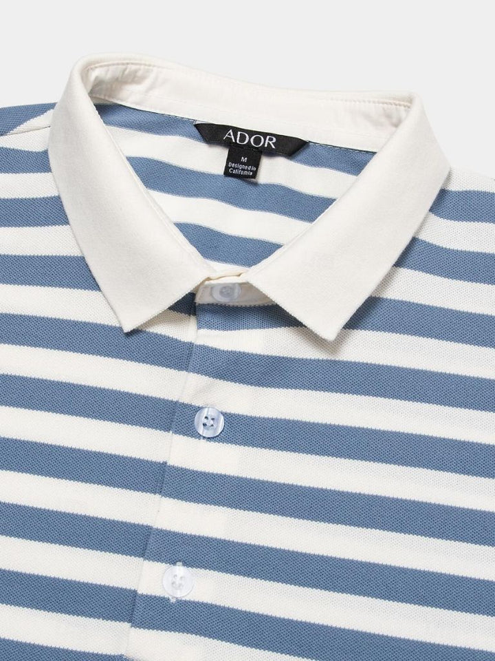 Azure Nautical Polo