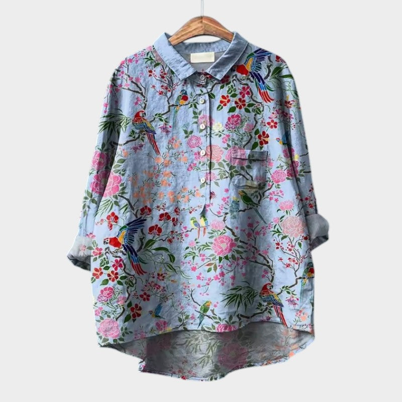 Gunnela | Blusa premium de encaje