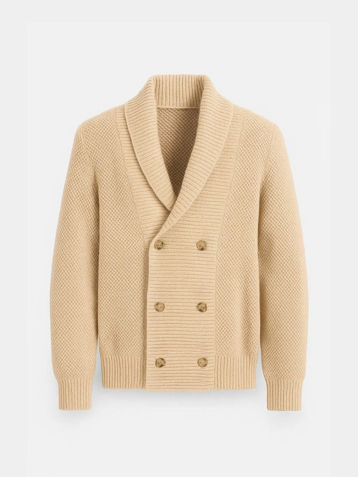 Cardigan de Punto Británico Elegante