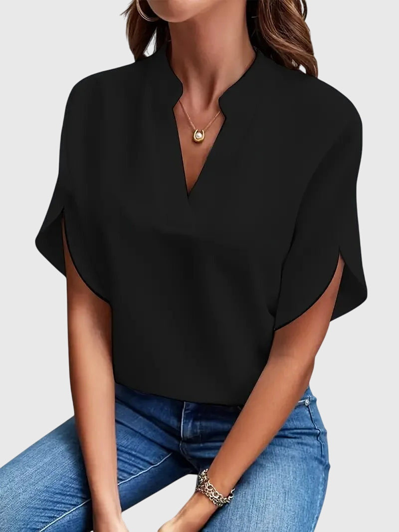 Beatrix™ | Camisa de cuello V