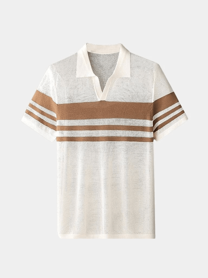 Polo in Caramel