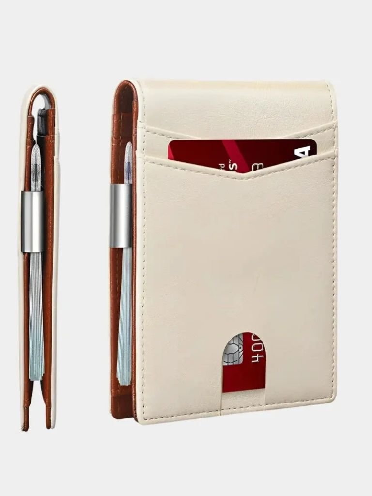 Billetera Antirrobo Minimalista de Carbono