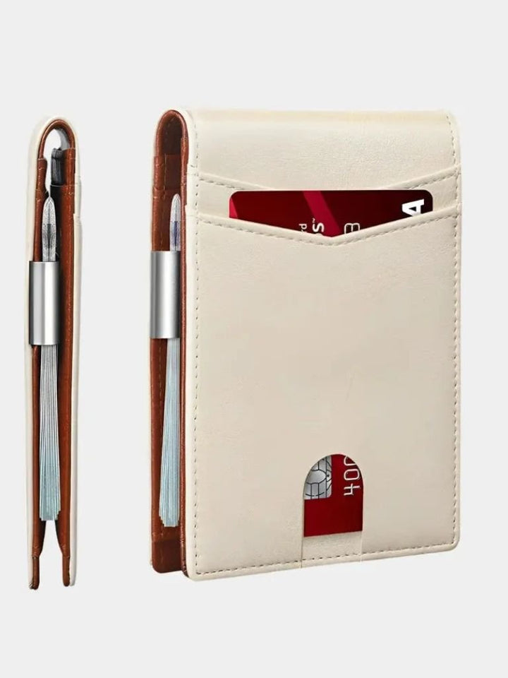 Billetera Antirrobo Minimalista de Carbono