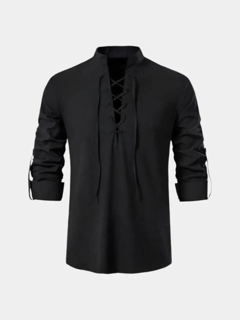 Camisa Casual de Manga Larga