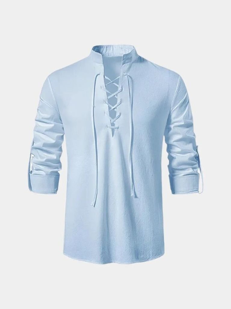 Camisa Casual de Manga Larga