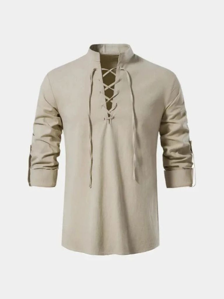Camisa Casual de Manga Larga