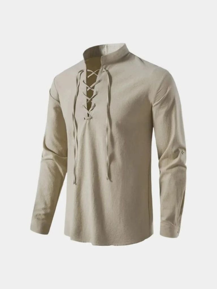 Camisa Casual de Manga Larga