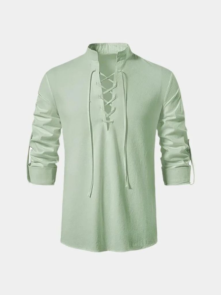 Camisa Casual de Manga Larga