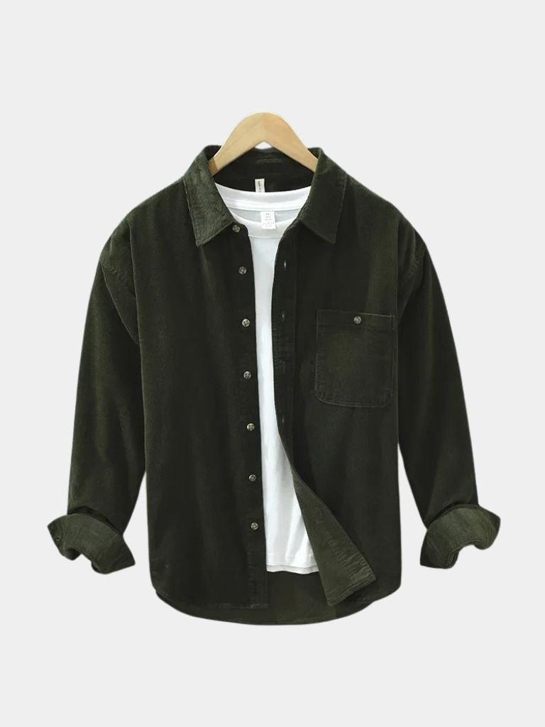 Camisa Casual de Pana