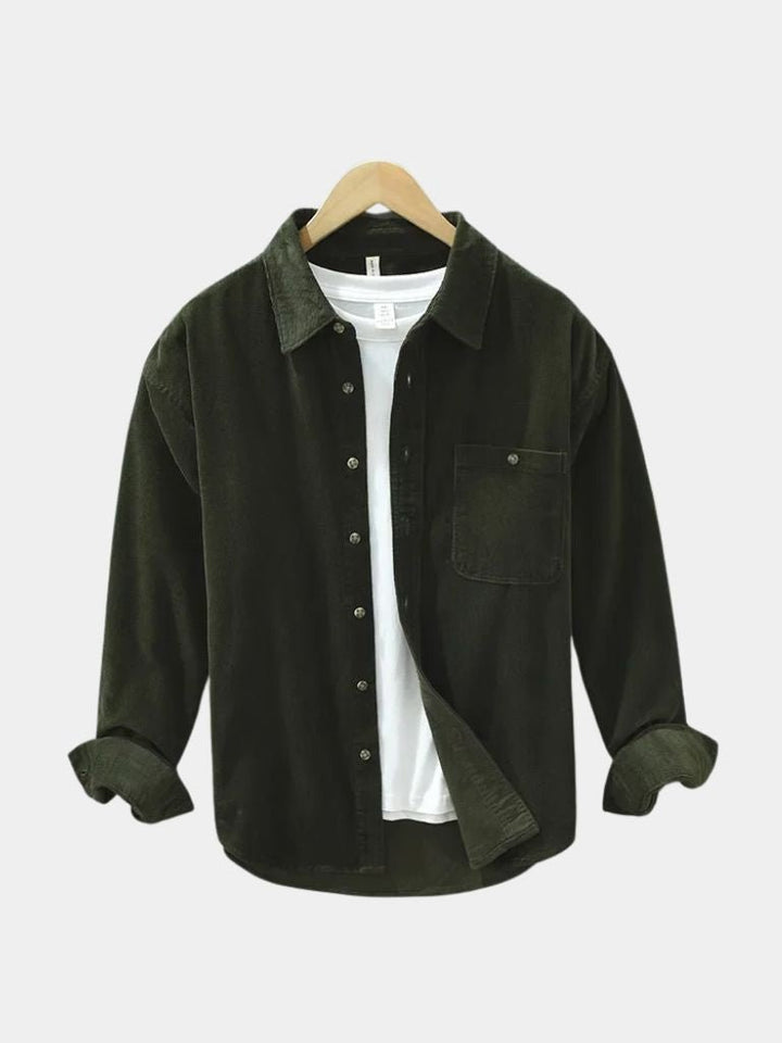 Camisa Casual de Pana