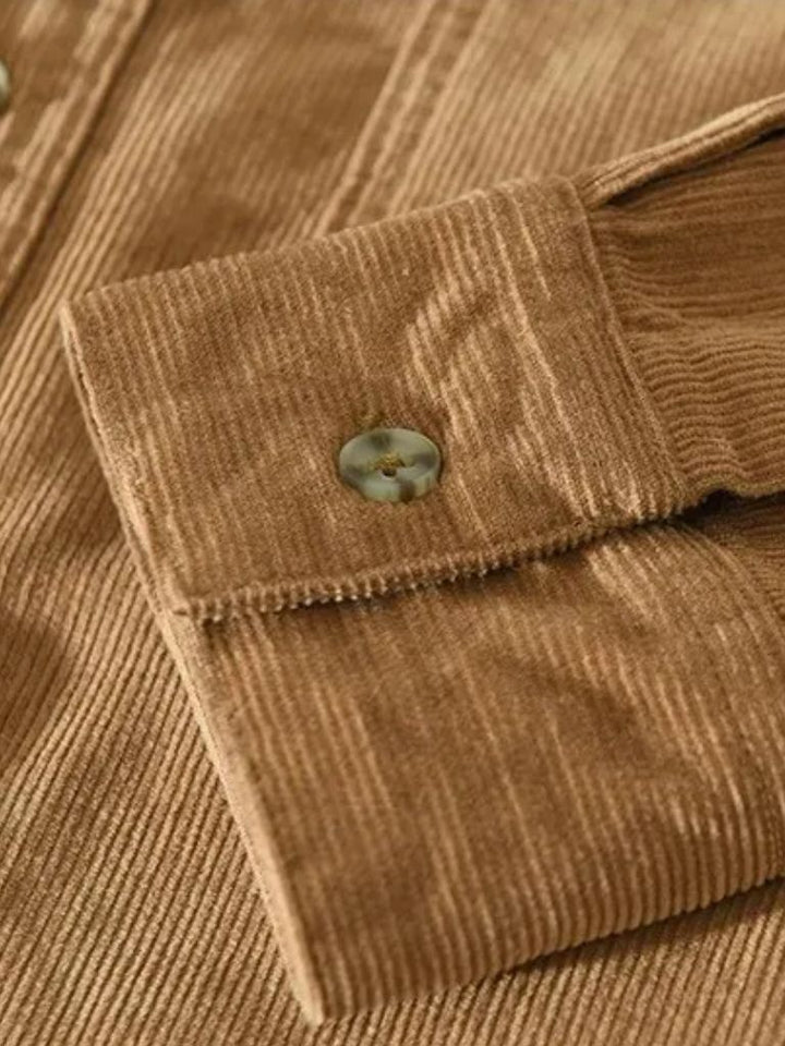 Camisa Casual de Pana