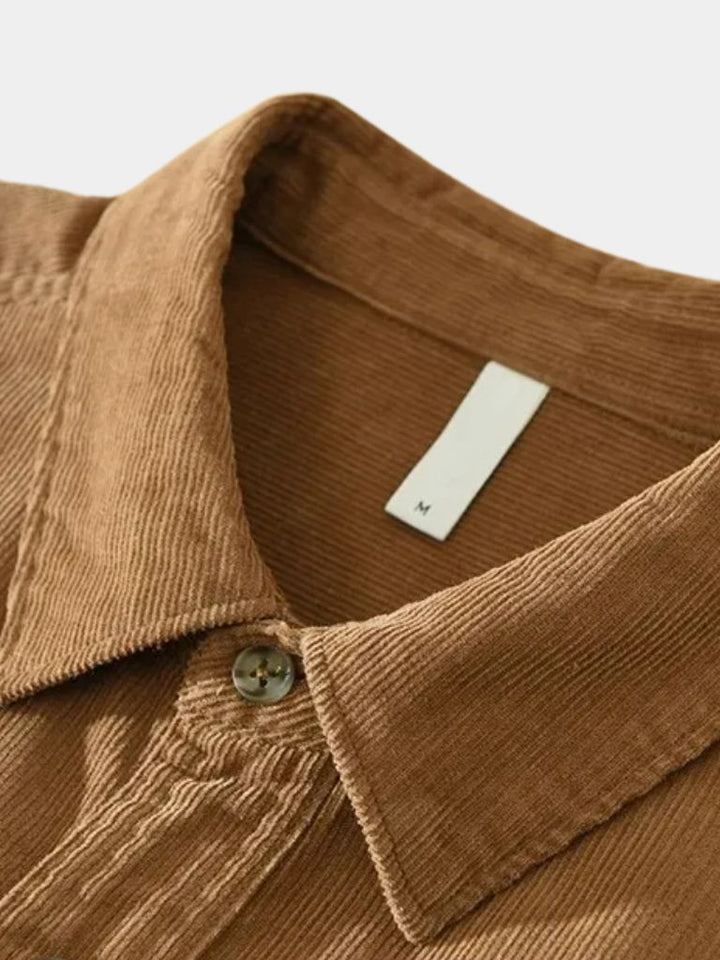Camisa Casual de Pana