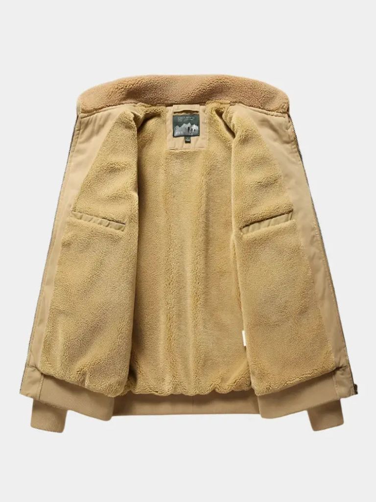 Chaqueta Casual de Forro Polar
