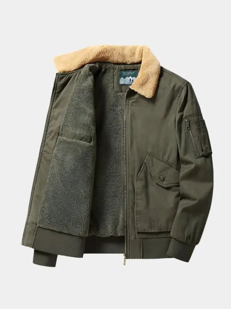 Chaqueta Casual de Forro Polar