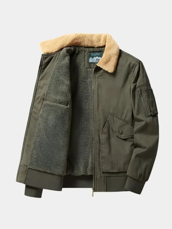 Chaqueta Casual de Forro Polar