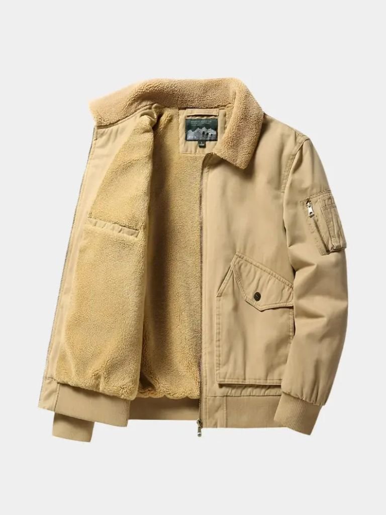 Chaqueta Casual de Forro Polar