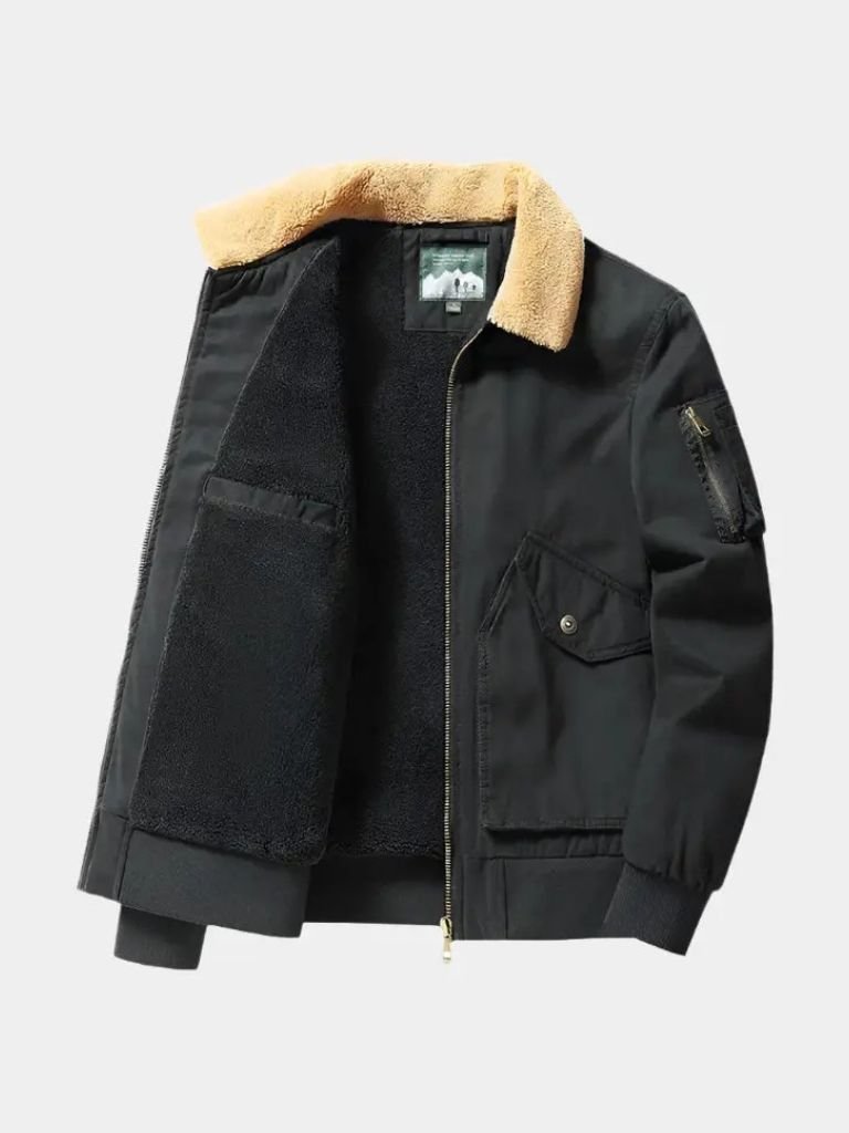 Chaqueta Casual de Forro Polar