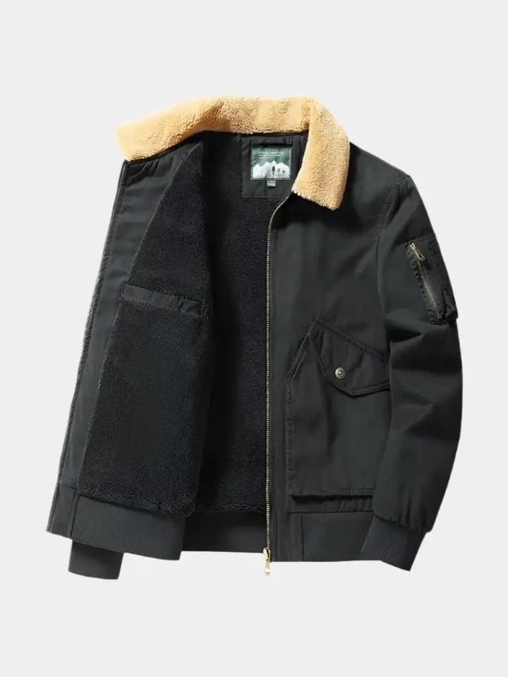 Chaqueta Casual de Forro Polar