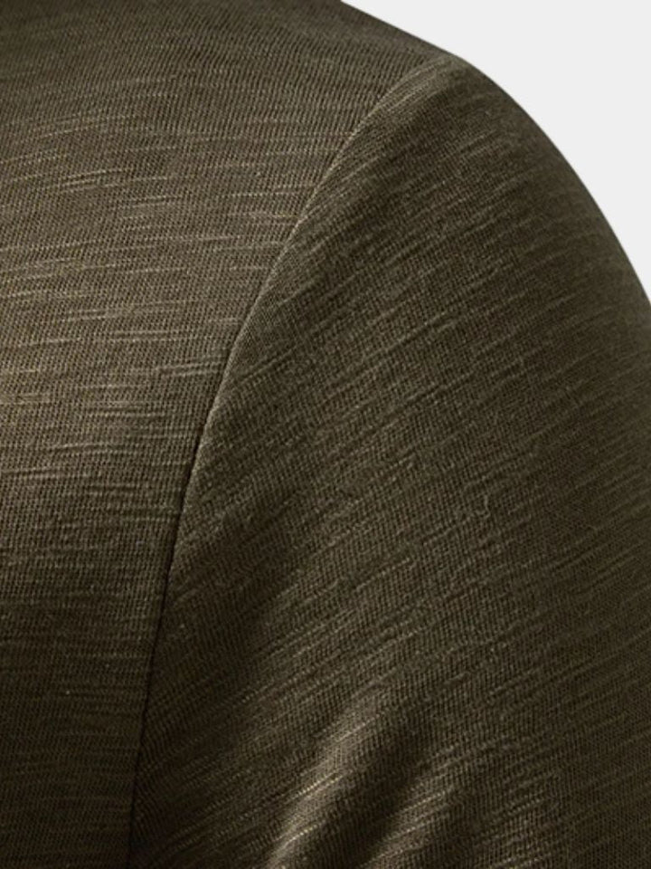 Camiseta de Manga Larga Henley