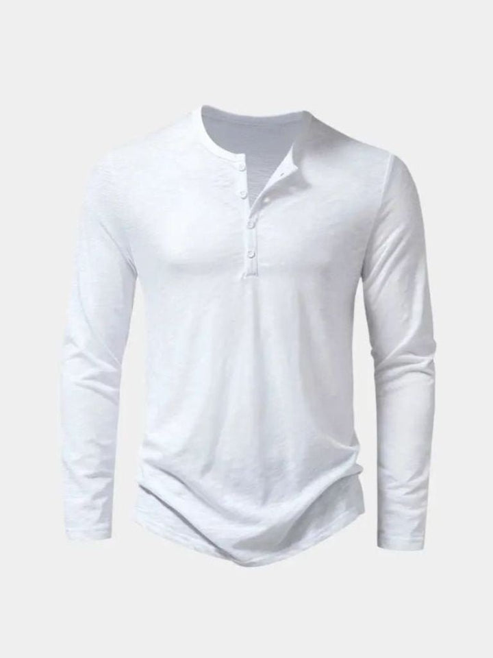Camiseta de Manga Larga Henley
