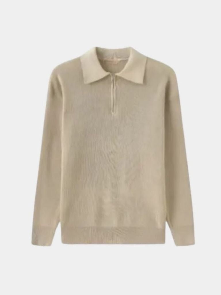 Casual Polo Sweater