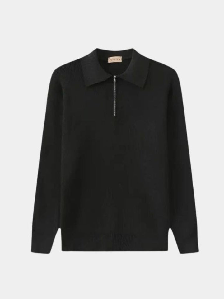 Casual Polo Sweater