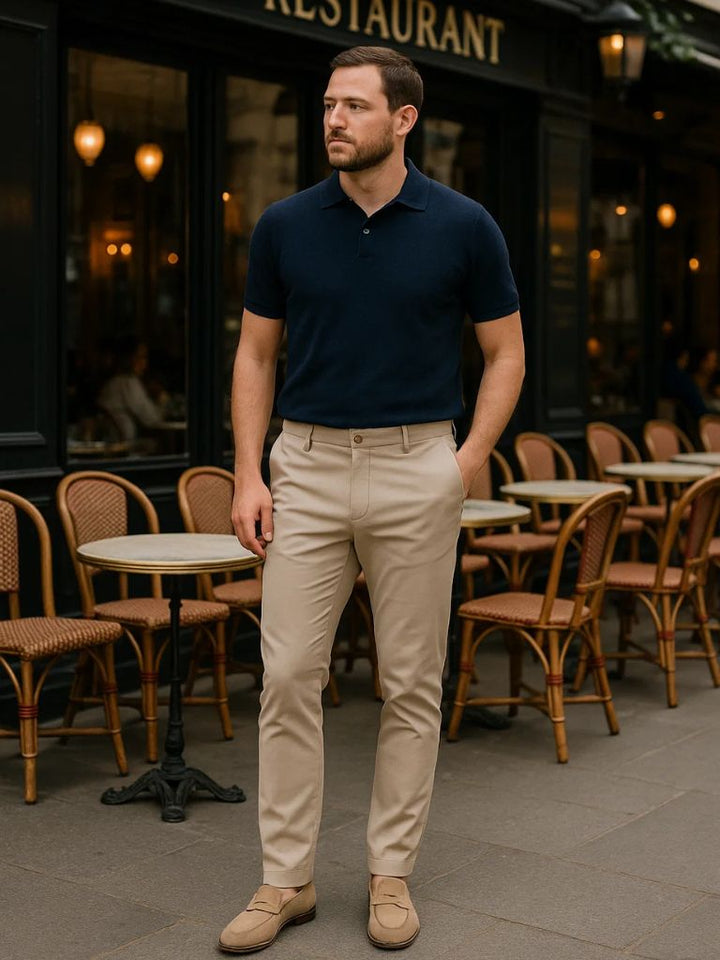 Slim Fit Casual Pants