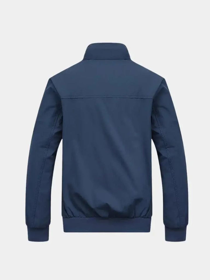 Chaqueta Bomber Casual Unicolor