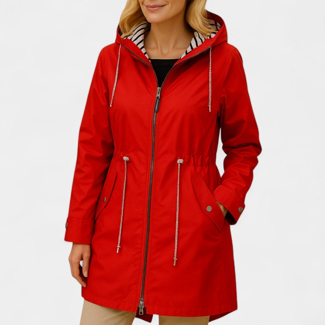 Elvira – Abrigo elegante e impermeable