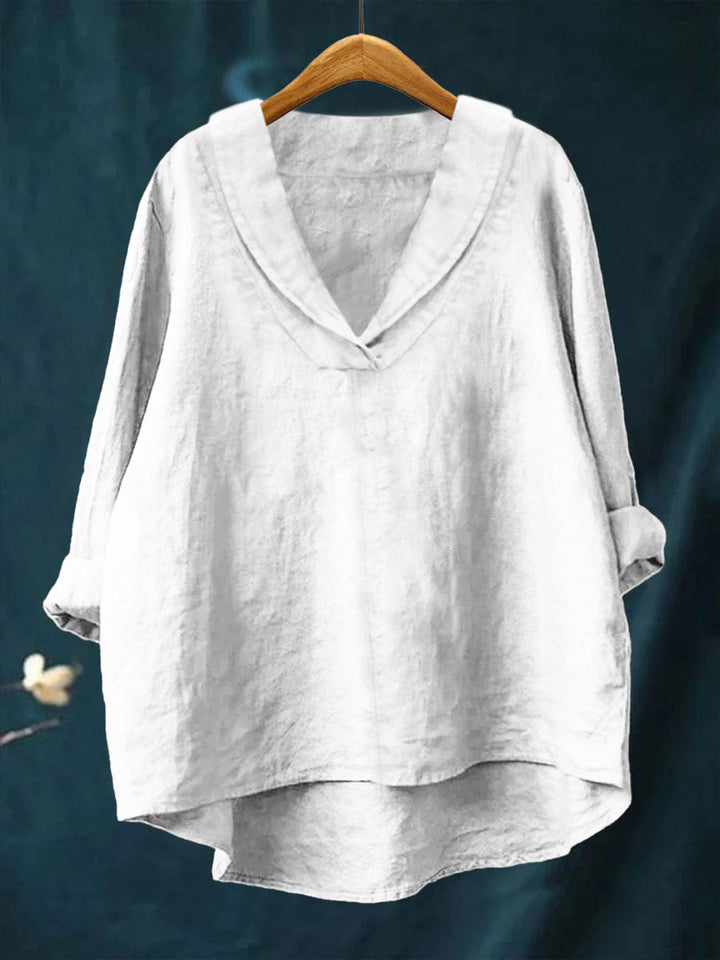 Hortense™ | Blusa fluida de cuello en V