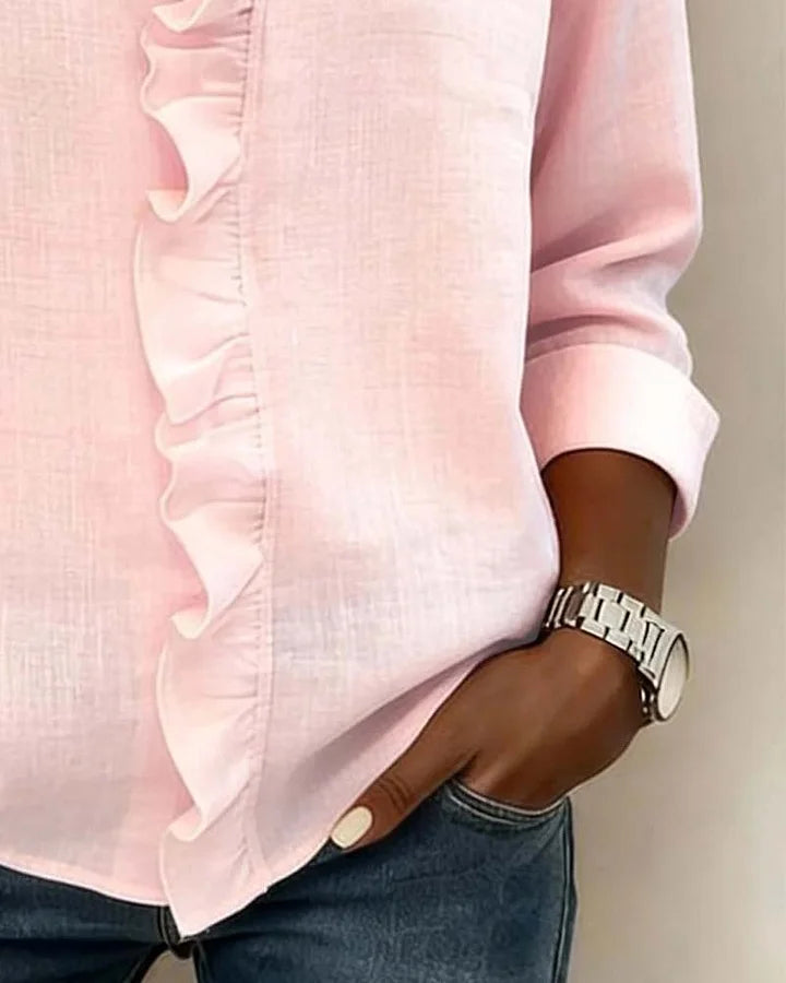 Susan™ | Blusa con volantes