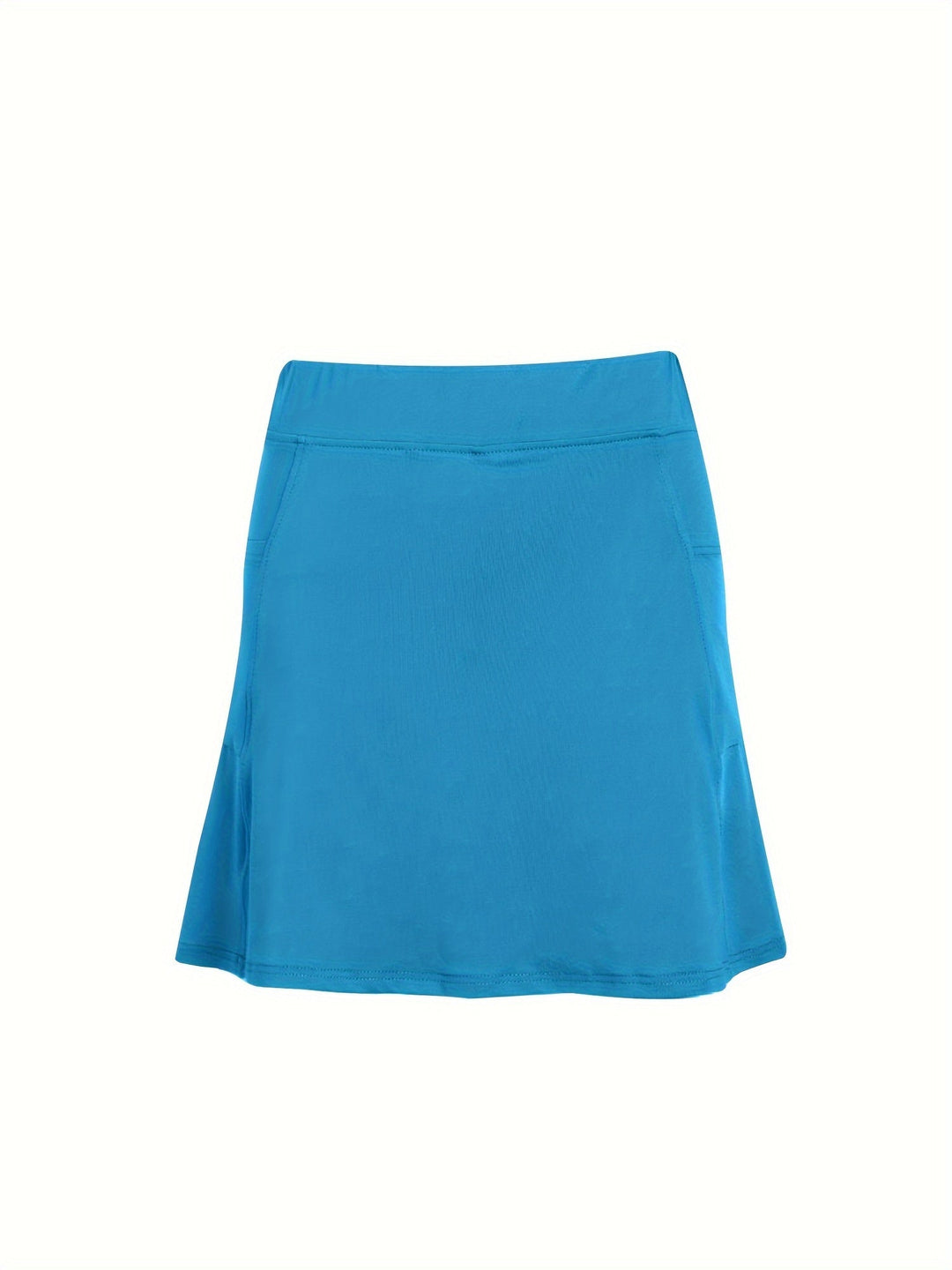 Pantalones cortos de cintura alta con falda