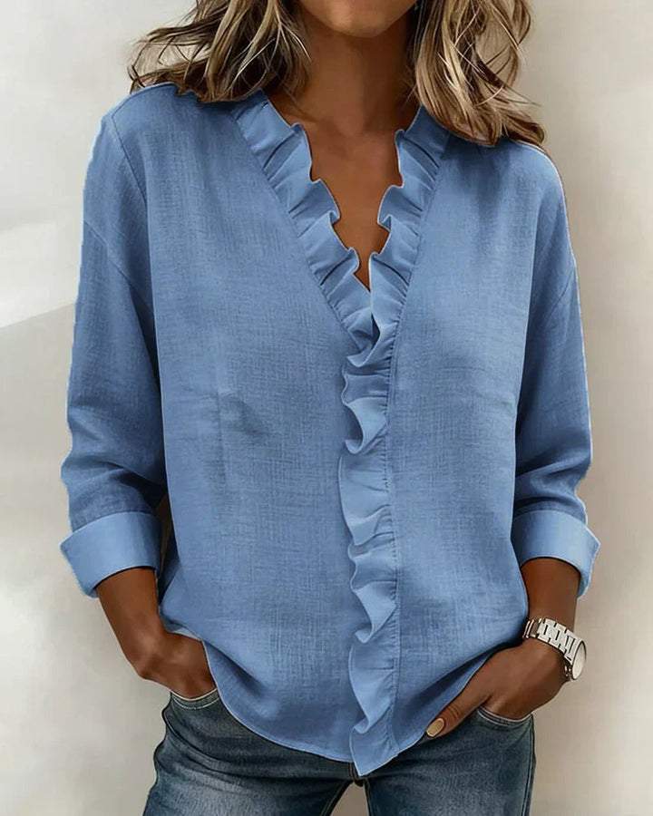 Susan™ | Blusa con volantes