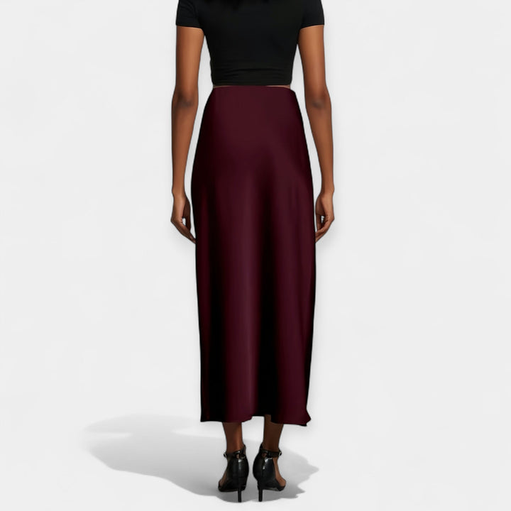 Marie - Faldas midi de alta cintura