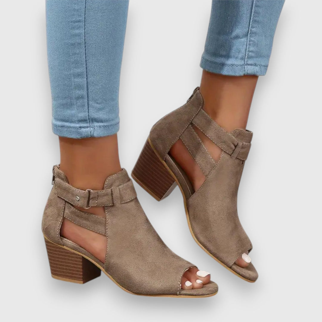 Nadine – Sandalias con tacones gruesos