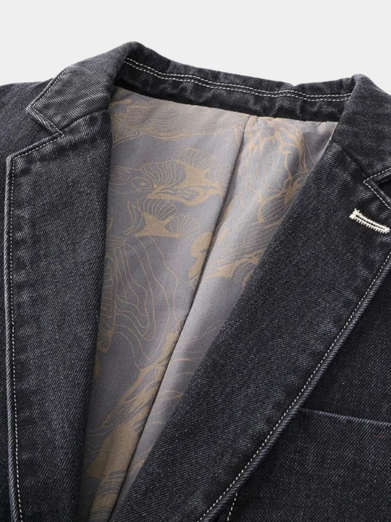 Covenant Denim Blazer Jacket