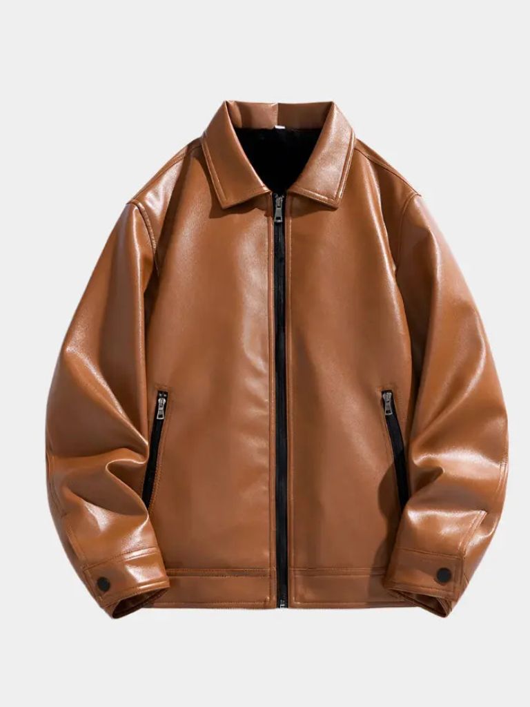 Chaqueta de Cuero Denver