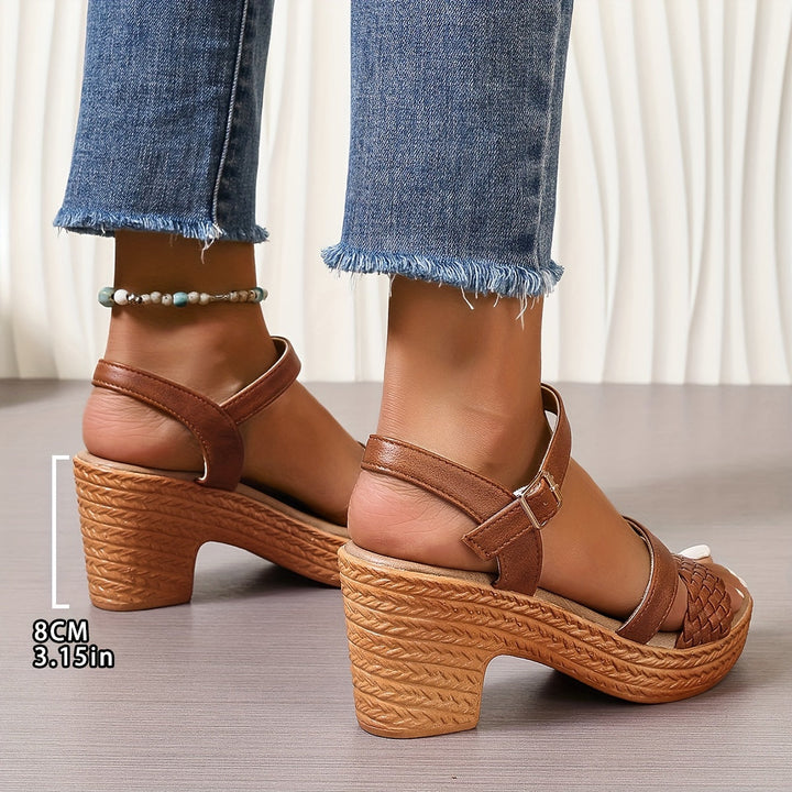 Haven - Sandalias Trenzadas