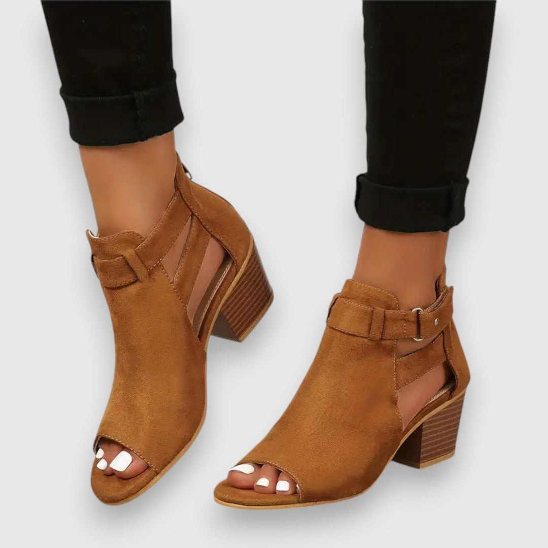 Nadine – Sandalias con tacones gruesos