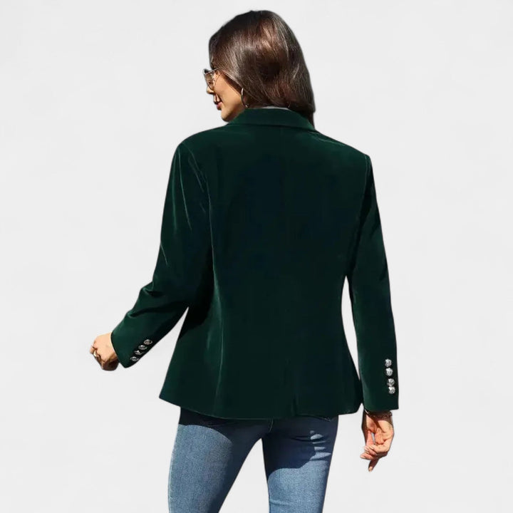 Andrea – Saco de terciopelo
