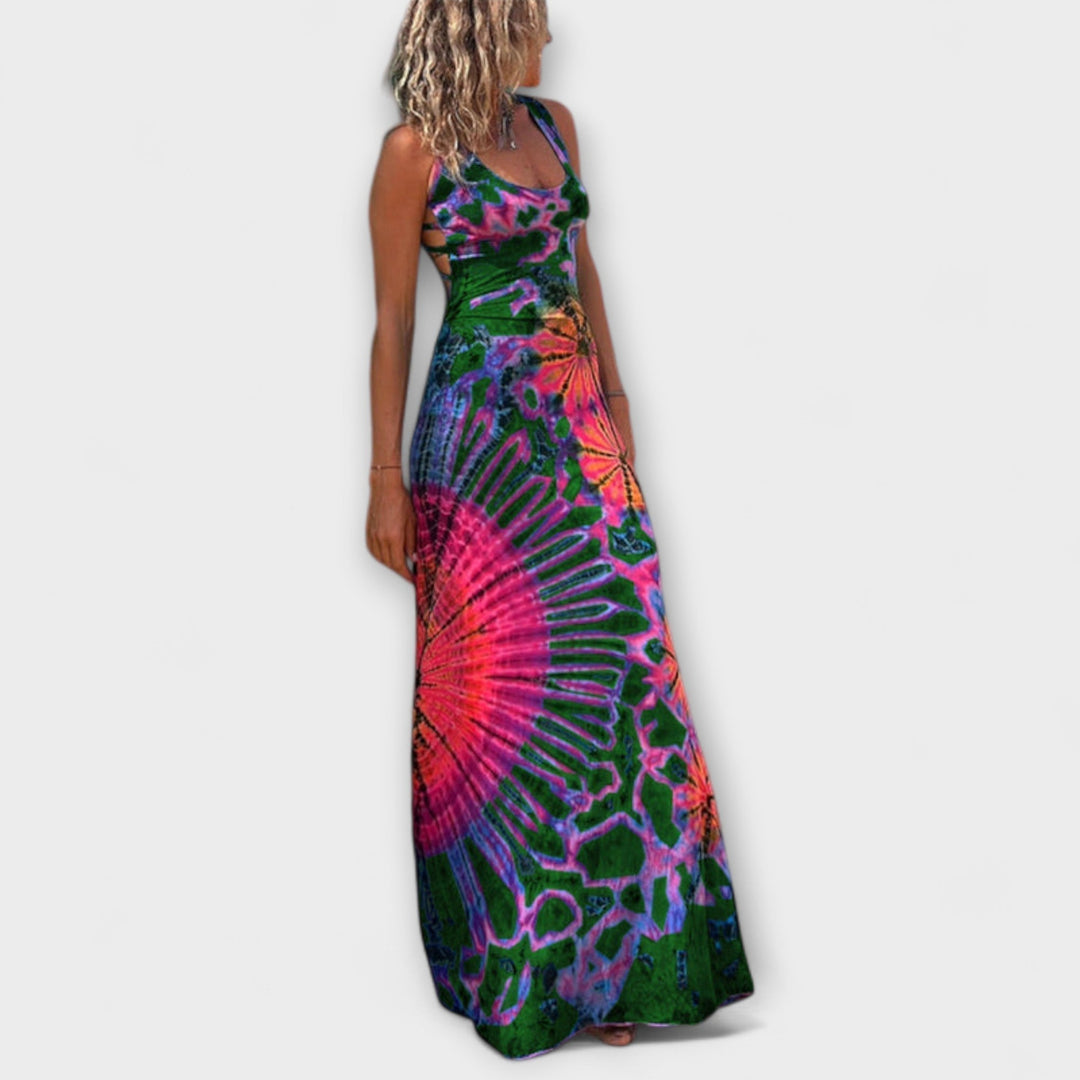 Ronja - La Bamba Maxi Vestido Tie-Dye