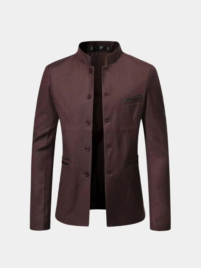 Chaqueta Elegante con Collar