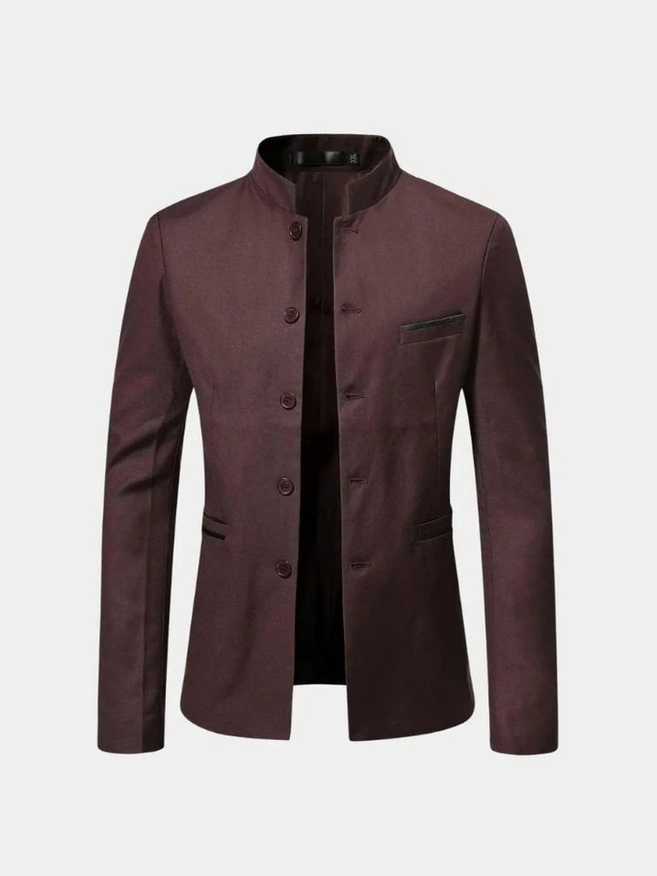 Chaqueta Elegante con Collar