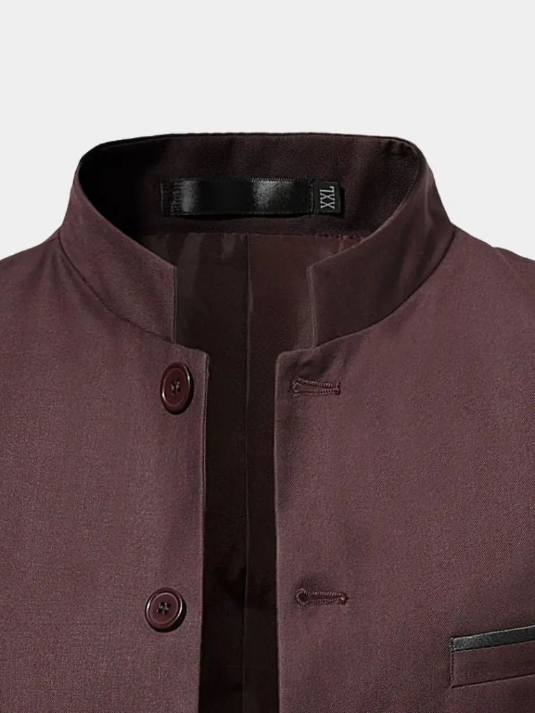 Chaqueta Elegante con Collar