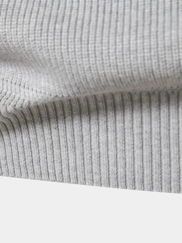 Suéter Chic con Cuello Zip