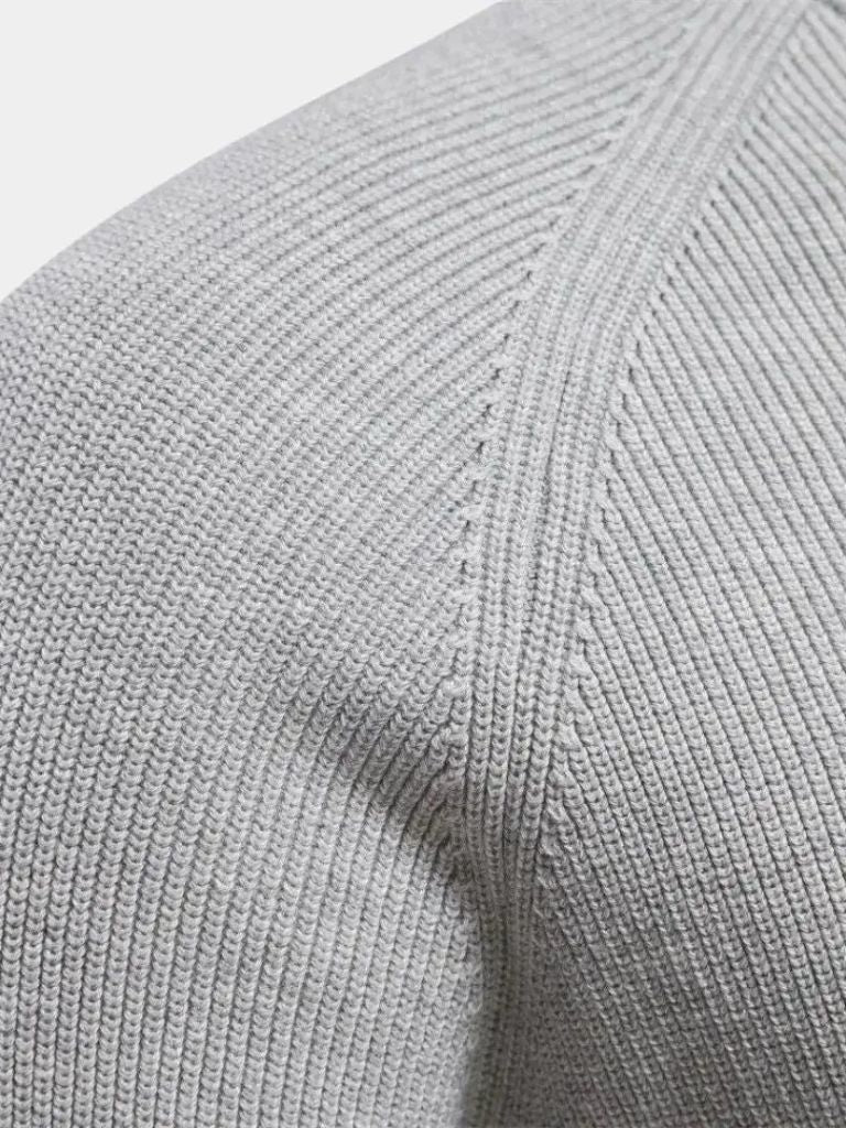 Suéter Chic con Cuello Zip